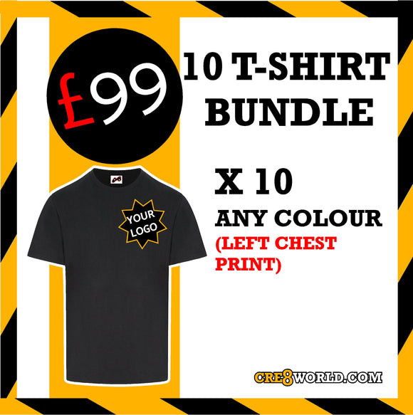 10 Bundle Tshirts