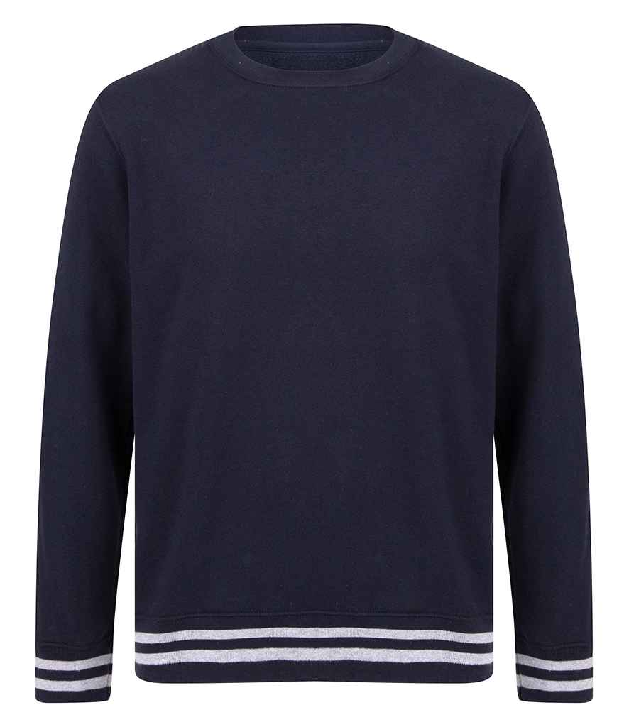 FR840 Navy/Heather Grey Front