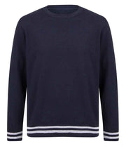 FR840 Navy/Heather Grey Front