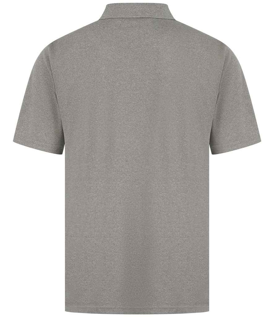 H475 Heather Grey Back