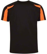 JC003 Jet Black/Electric Orange Back