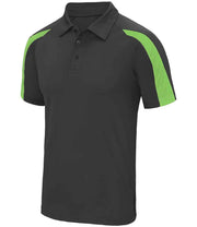 JC043 Charcoal/Lime Green Front