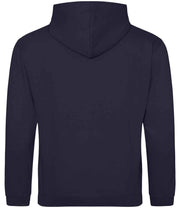 JH003B New French Navy/Heather Grey Back