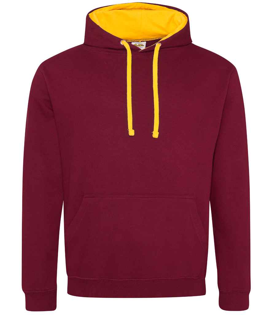 JH003 Burgundy/Gold Front