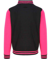 JH043 Jet Black/Hot Pink Back