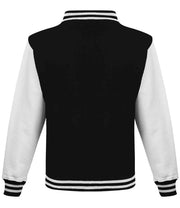 JH043 Jet Black/White Back