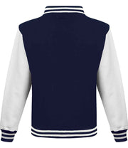 JH043 Oxford Navy/White Back