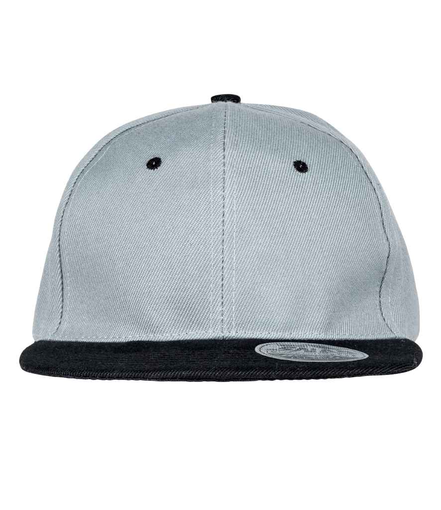 RC082 Heather Grey/Black Front