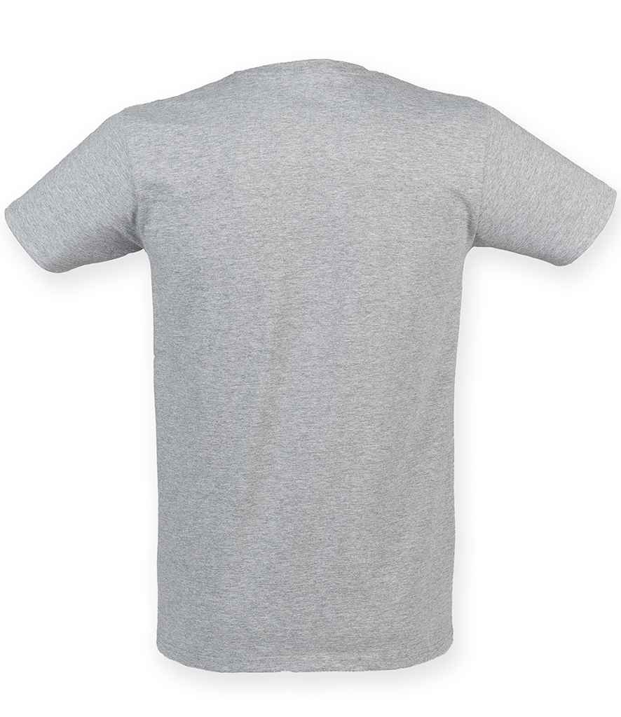 SF121 Heather Grey Back