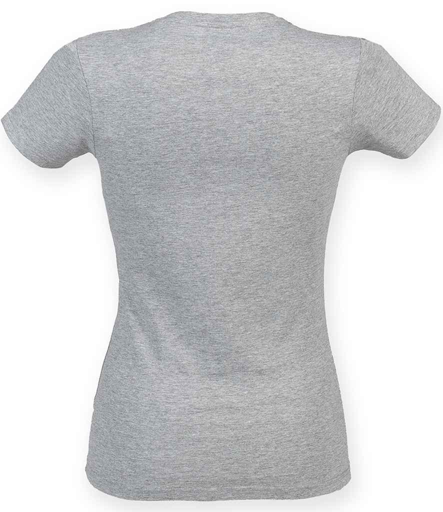 SK121 Heather Grey Back