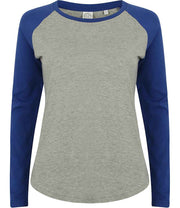 SK271 Heather Grey/Royal Front