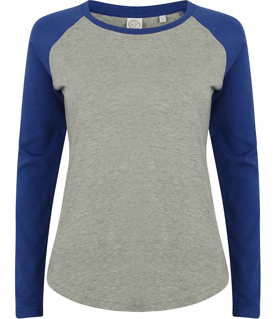 SK271 Heather Grey/Royal Front