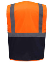 YK103 Orange/Navy Back